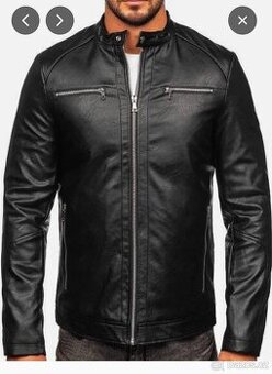 Pánská koženková bunda