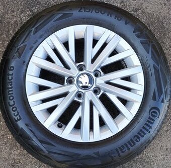 Originální kola VW T-Roc, Škoda Karoq 5x112 R16 Fortaleza