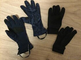 softshellové rukavice  5-6 let