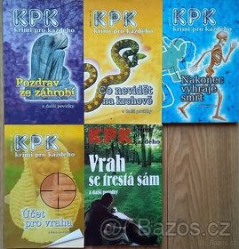 KPK - Knihy pro každého - detektivky za 5ks 59kč