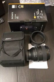 Sony FE 50 mm f/1,2 GM + záruka 12/2026