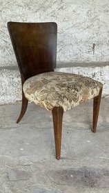 Dřevěná starožitná židle Halabala - 1