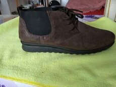 podzimní kožené vycházkové boty