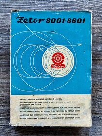 Kniha - Zetor 8001 - 8601 ( 1975 )