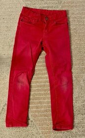 Růžové džíny, vel. 128 - 1