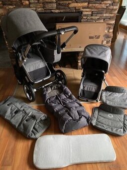 Bugaboo Donkey 3 Duo + NOVA hluboká korba