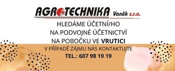 Hledáme na pozici: účetní - samostatnou účetní