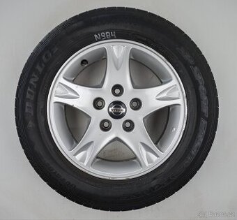 Nissan Almera Tino - Originání 15" alu kola - Letní pneu