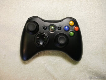 XBox 360 - Originál vibrační ovladač Microsoft - Černý