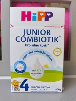 mléko hipp junior 4, pro děti od 2let