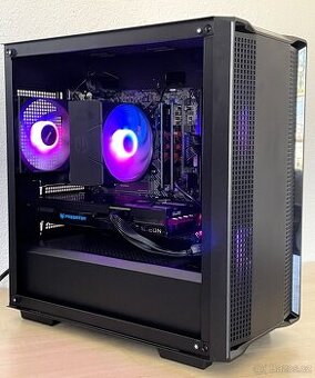 Herní PC Ryzen 5 / RX 7600 / 32GB, 1TB - vše nové, záruka