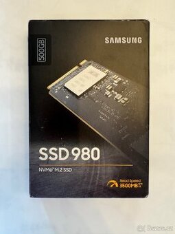 Samsung 980 – NVMe M.2 (500GB) - 1