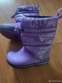 zimní boty, sněhule crocs c6