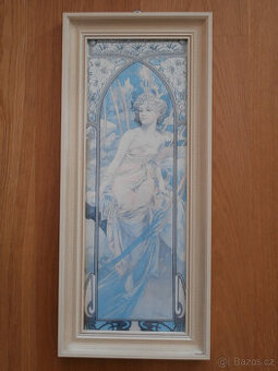ALFONS MUCHA obraz, plakát RÁNO