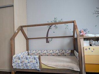 Domečková postel Benlemi 80x160