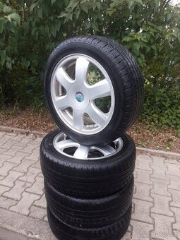 Prodám ALU kola 195/50 R15 5x100,ET 43.