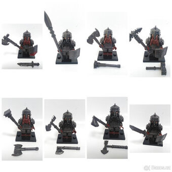 Minifigurky Pán prstenů - Trpaslíci III