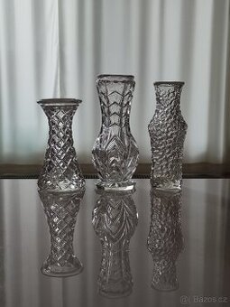3 vázy do sbírky za 290,-