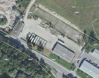 Pronájem venkovního stání, cca 50 m2, Milovice