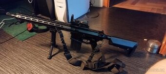 SR25/AR10 Cyma Platinum s upgradem