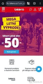 Bikero. Cz 1500 Kč poukaz se slevou