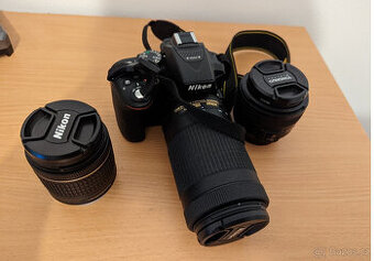 Nikon D5300 + Nikkor 18-55mm + YONGNUO 50mm + NIKON 70-300mm
