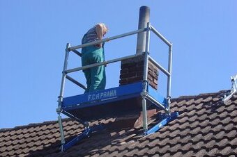 Prodám hliníkové komínové lešení.