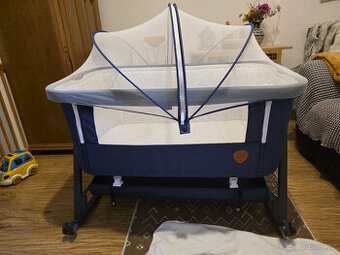 Basinet Playkids/MayDolly,Monitor Dechu Babysense7,Hnízdečko