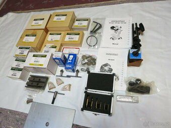 Soustruh Proxxon PD 250E, frézovací a vrtací hlava PF230, kř