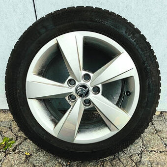 Alu kla Skoda eneb 1" pro Rapid/Fabia III + zimni pneu