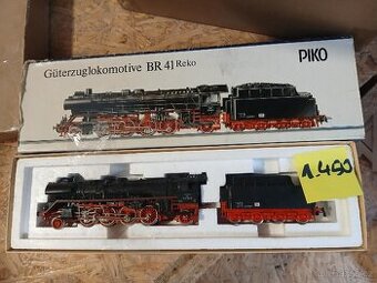 Vláčky H0 parní loko velká BR41