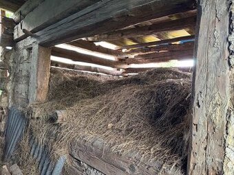 Seno a sláma za odvoz