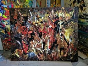 Malovaný obraz Bruno Cantais - Eclosion