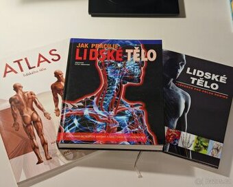 Sada 3 ks encyklopedií - LIDSKÉ TĚLO - NOVÉ