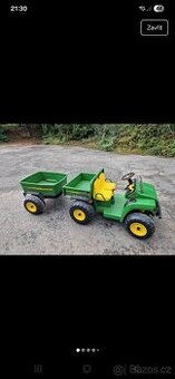 Dětský traktůrek s přívěsem Peg Perego - 1