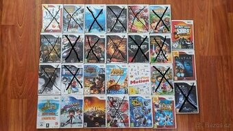 Prodám hry pro Nintendo Wii