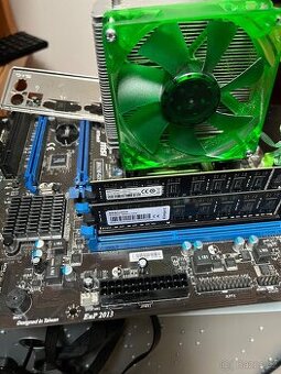 mb msi g35 + i7-3770 + 16gb RAM