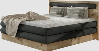 @@@ NOVÁ postel " DIORI " DUB + TOP matrace 180x200 @@@
