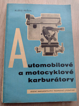 KARBURÁTORY AUTOMOBILOVÉ A MOTOCYKLOVÉ, 1962