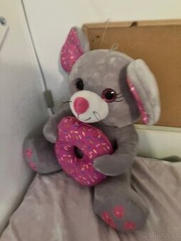 Obri plysak - myska s donutem