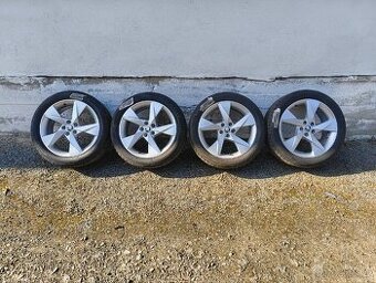 ALU Škoda Scala 6,5J ET40 R17, Letní 205/55/17