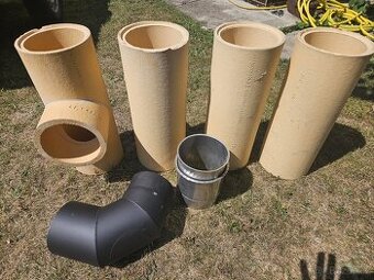 Komínové šamotové vložky Wolfshöher průměr 160, délka 50 cm