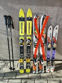 dětské lyže a hůlky