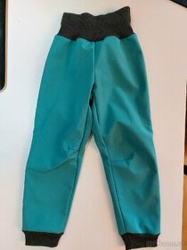 Nové softshellové kalhoty s fleecem Unuo vel.98/104