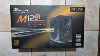 NOVÝ zdroj Seasonic M12 II EVO 520W (modulární)