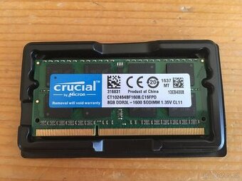 Crucial DDR3L SO-DIMM 8GB 1600 CL11 - 1