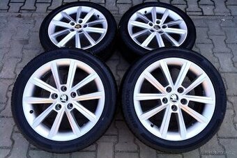 Alu kola originál Škoda Octavia III 5x112 R17 Teron