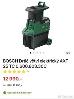 Drtič Bosch AXT 25 TC