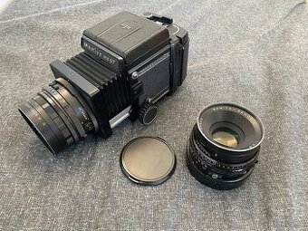 Mamiya RB67 Pro-S + Sekor 127mm f/3.8 a 65mm f/4.5 – po serv