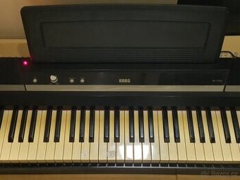 digitální piáno KORG + pedál +adaptér